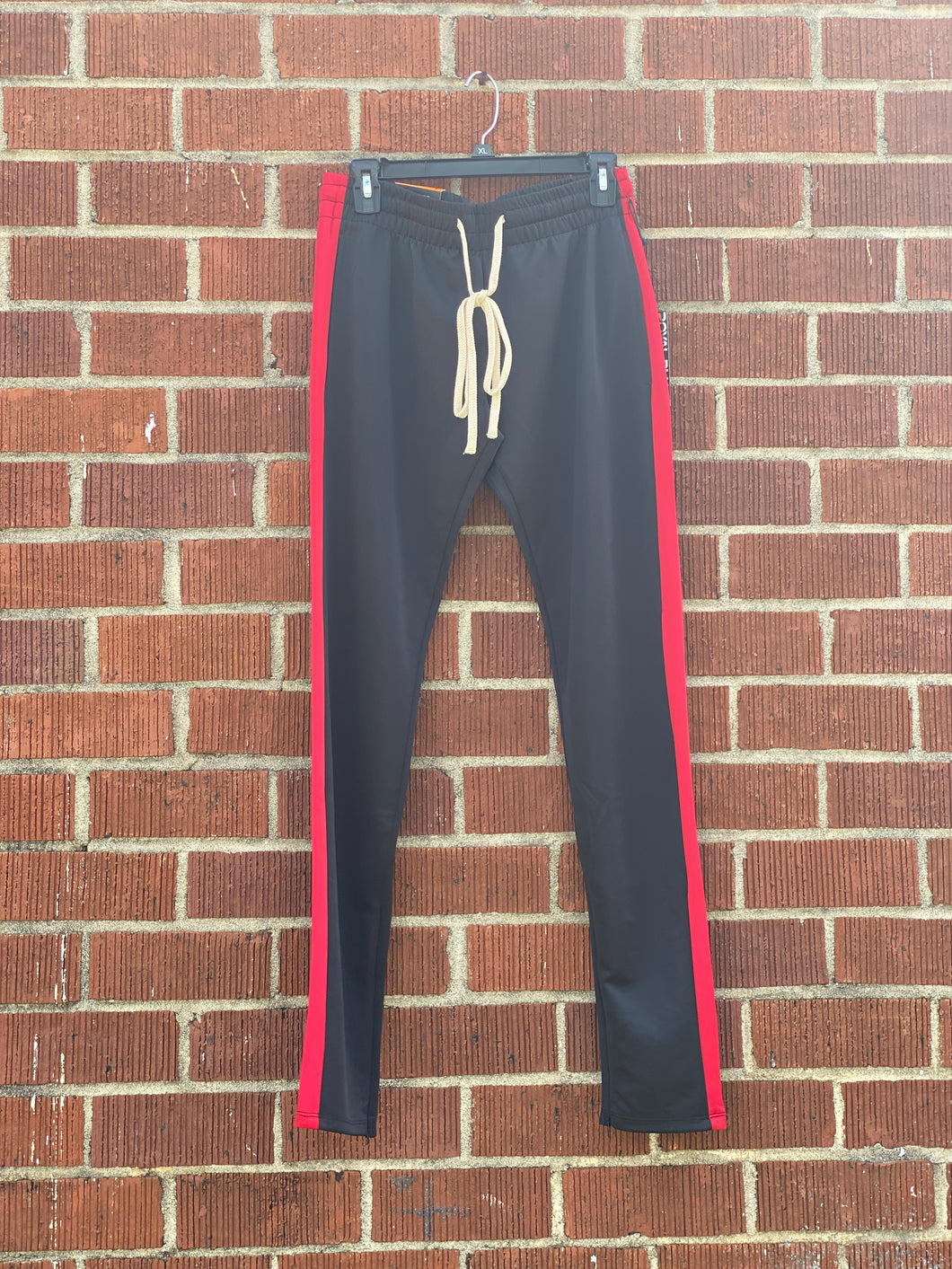 Black /red joggers