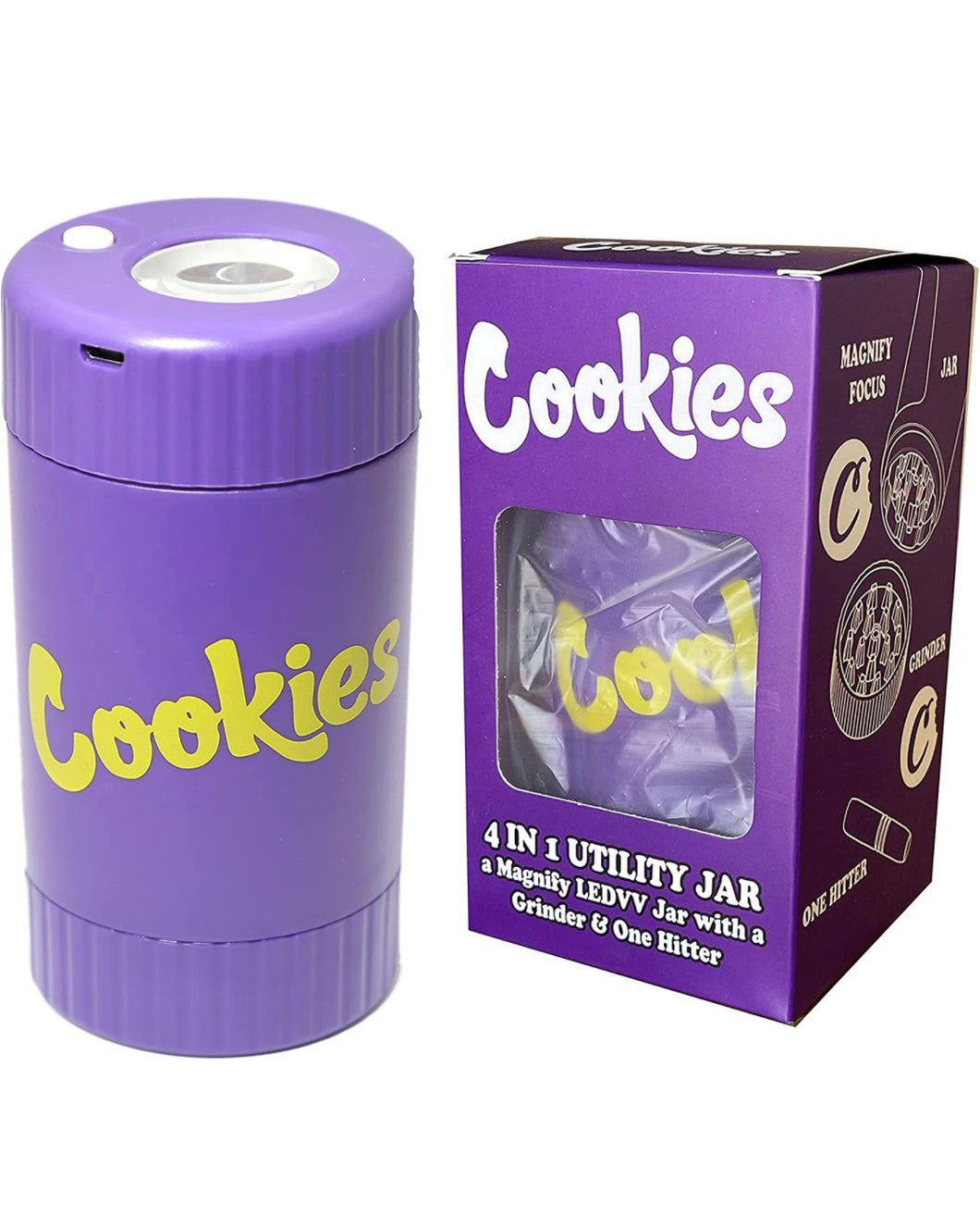 Cookies Jar with grinder
