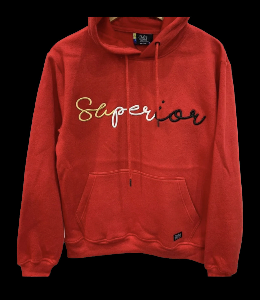 Red Superior hoodie