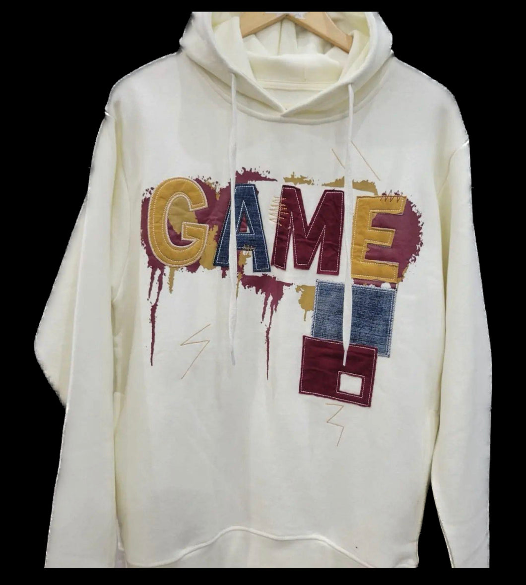 Cream GAME hoodie